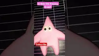 Using Crayola Model Magic clay to make Patrick! Is this the krusty krab? No, this is Patrick!