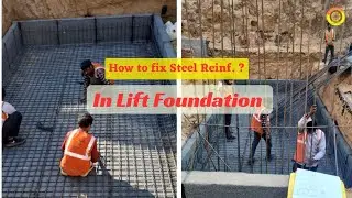 Lift Foundation Steel Binding #lift #bbs #construction #steel #vimutti_coe