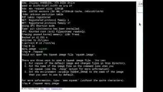 Squeak Smalltalk on JSLinux