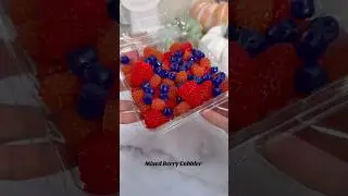 Mixed Berry Cobbler 🍓🫐 #slime #oddlysatisfying #asmr #asmrslime #asmrvideo #shorts