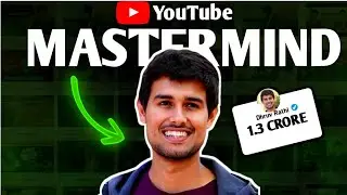 How @dhruvrathi become largest youtuber in their niche 😎