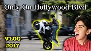 Exploring Hollywood Blvd - Minutes With Basi VLOG 017