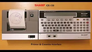 Sharp CE-150 Printer & Cassette Interface