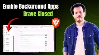 Как включить фоновые приложения при закрытом браузере Brave &mdash; пошаговое руководство.