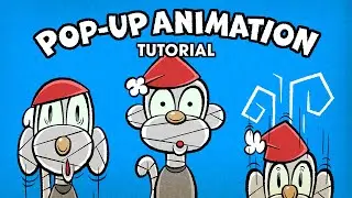 Procreate Animation｜Pop-up Monkey!!｜Tutorial for Beginners