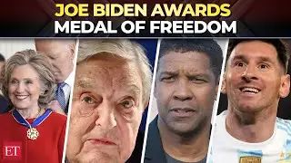 Joe Biden honours Hillary Clinton, George Soros with Presidential Medal of Freedom