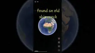 Old shipwreck found on Google Earth | Google Maps 🌏 #music #slowed #anime #ambient