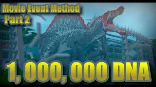 BEST DNA METHOD After Movie Event Part 2 | Dinosaur Simulator