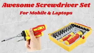 Awesome screwdriver set for mobile and laptop technician