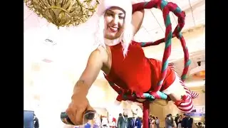 Champagne Pour Aerial Hoop