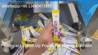 The Ultimate Space-Saving Packaging Solution | Compact Stand-Up Pouch Machine Demo & Breakdown