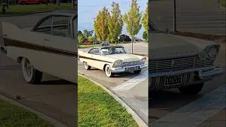 1957 Plymouth Belvedere Classic Car Drive By Engine Sound Harper Charity Cruise 2024