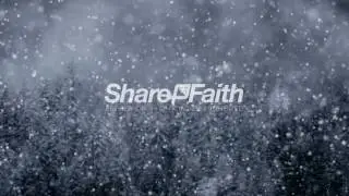 Worship Background - Winter Forest Snow