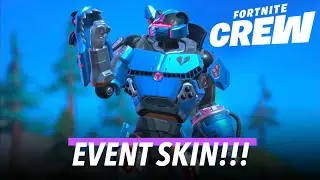LEAKED &ldquo;MECHA STRIKE COMMANDER&rdquo; SKIN GAMEPLAY!!! (JUNE CREW PACK & EVENT SKIN) - Fortnite BR