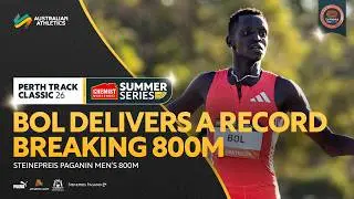 Men's 800m Final | 2026 Perth Track Classic