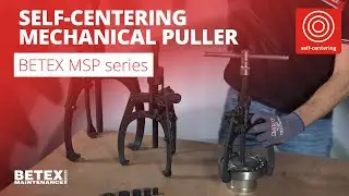 Self-centering mechanical 2 and 3-arm puller - BETEX MSP