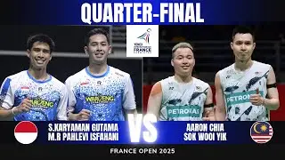 Sabar/Reza vs Aaron/Soh | France Open 2025 Highlights | Men&rsquo;s Doubles Match