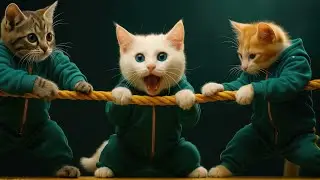 SQUID GAME with CATS! The Hardest Round Yet 🐾🔥