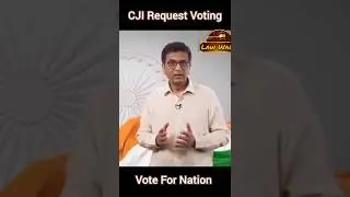 Vote For Nation Request Chief Justice Of India DY Chandrachuda#short #election #voting #supremecourt