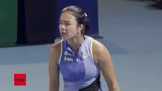 Eala FIRES BACK WITH CONSECUTIVE PTS vs Camila Osorio in Set 1 | 2026 Philippine Women&rsquo;s Open QF