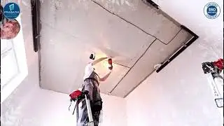 how to install pvc stretch ceiling