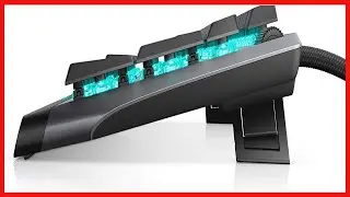 Alienware Low Profile RGB Gaming Keyboard AW510K Alienfx Per Key RGB LED   Media CONTROLS & USB