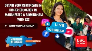 OBTAIN YOUR CERTIFICATE IN HIGHER EDUCATION IN MANCHESTER & BIRMINGHAM WITH LSC! 🇬🇧# GLOBALSTUDIES