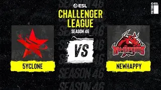 5yclone vs. Newhappy - Map 3 [Overpass] - ESL Challenger League Season 46 AP