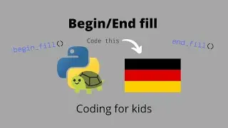 Begin/End Fill functions in the turtle module 