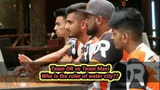 Team Mavi vs Team OR . Fight for water city