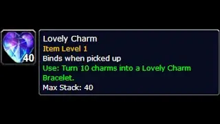 How To: Farm Lovely Charms 6.0.3 Fast & Easy ~100/10min (WoW)