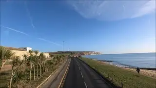 Southern Vectis Bus Cam - Route 8 - Sandown To St Helens - Isle Of Wight - January 2022 | kittikoko