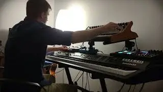 TSUNAMI MAE After Midnight Jam - Analog Rytm, Moog Subsequent 37, Kurzweil Midiboard, Roland Ju-06a