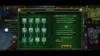 Basic chi build for bladesman Ruler of the Land (improve grip)(reflection wall)(armor crush)(iron s)