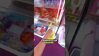 They Put FISH in the Claw Machine... Only in Asia