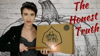 GEEK GEAR WIZARDRY BOX | Honest Review | October 2020 | Tara A. Ramsey