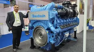 Baudouin 2250 KvA Engine | 16 Cylinder Powerful Engine | Best Gensets Engine !!