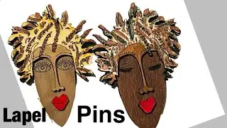 DIY Jewelry Design: Face Pins