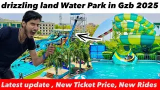 Drizzling land Water Park Ghaziabad | Drizzling land Water park Ticket price 2025 @SahuDelhiVlogs