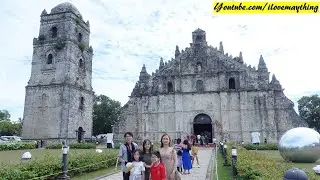 We Went to Visit the Most Beautiful Spanish Catholic Church in Whole Asia. Our Fun Family Travel Vid