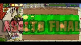 Jugando pvsz 1 me encanta este juego 