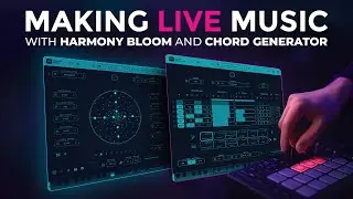 Live Music Creation with Harmony Bloom, Chord Generator, NovaGrid and MNodes #147
