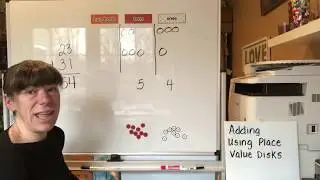 Adding Using Place Value Disks (Without Regrouping)