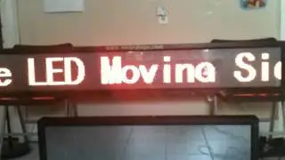 LED Message Moving Sign