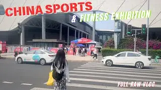 China Sports & Fitness Show Exhibition 2024 | Full Vlog by Ayush Jain | National Bodyline Fitness