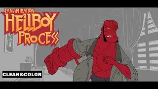 Process Hellboy Fan Animation