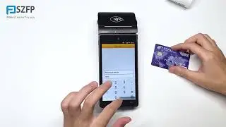 FP8800 Android POS Terminal &ndash; All-in-One Smart Handheld POS with Printer, NFC & QR Payment #shorts