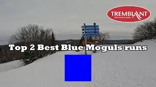 Tremblant Top 2 Best Blue Moguls Runs