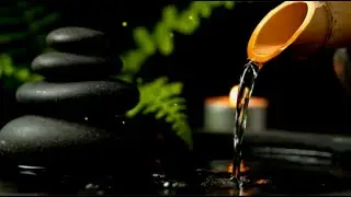 Fall Asleep Naturally 🌿 Bamboo Water Fountain for Deep Sleep Relief