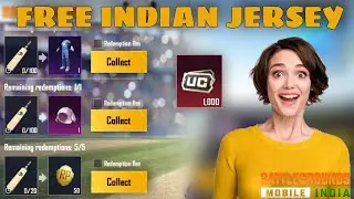 Get Free Permanent Indian Cricket Jersey | free classic & supply create ,free uc in bgmi PB13 GURU